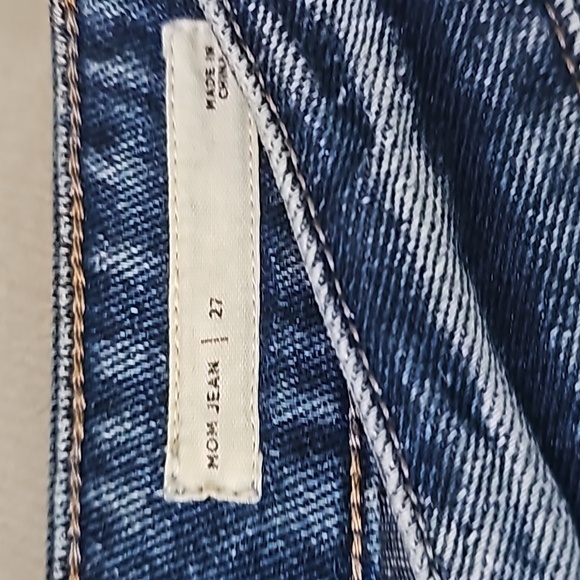 PACSUN Mom Jeans Distressed size 27 - Picture 3 of 5
